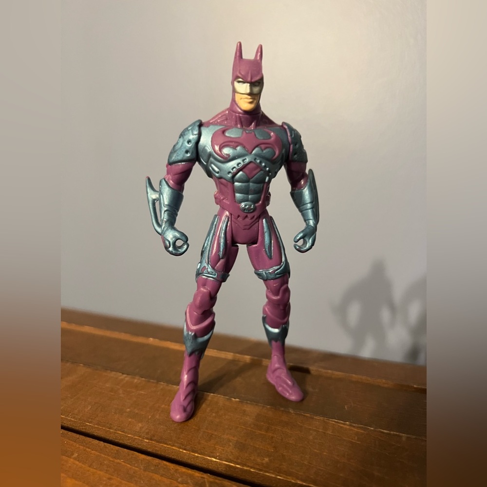 DC‎ Comics Batman Purple Blue Suit 5" Action Figure Kenner 1998